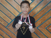Sakhi Aqil Taraka Juara 3 Aceh Open Swimming Competition